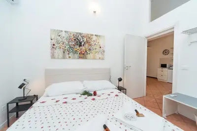 Letto o letti in una camera di Giada 103 - Central Florence Apartment by the train station