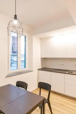 Cucina o angolo cottura di Charming & Modern Apartment near Santo Spirito