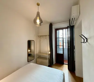 Letto o letti in una camera di San Gallo Loft & Lift