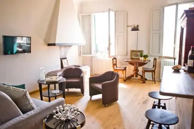 Area soggiorno di Living Santa Maria Novella - In the heart of Florence