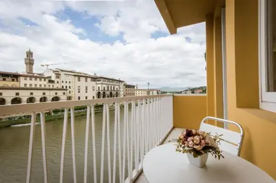 Balcone o terrazza di Ponte vecchio view open space