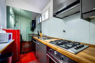 Cucina o angolo cottura di YD Giulietta penthouse with terrace