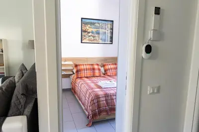 Letto o letti in una camera di Lilli's sunshine apartment