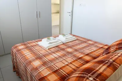 Letto o letti in una camera di Lilli's sunshine apartment