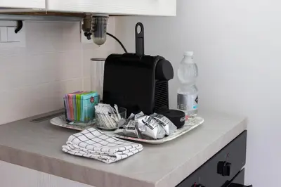 Cucina o angolo cottura di Lilli's sunshine apartment