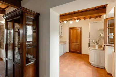 Cucina o angolo cottura di Suite Aria at Villa Santa Lucia Nuova