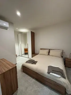 Letto o letti in una camera di Casa Lucia