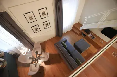Area soggiorno di Bargello Nine Luxury Suite