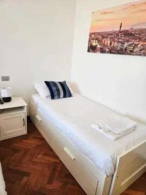 Letto o letti in una camera di Libertà Florence House-Ascensore-Lift-No ZTL