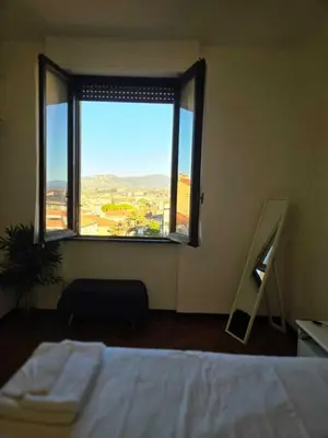Letto o letti in una camera di Libertà Florence House-Ascensore-Lift-No ZTL