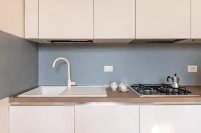 Cucina o angolo cottura di Golden House San Lorenzo