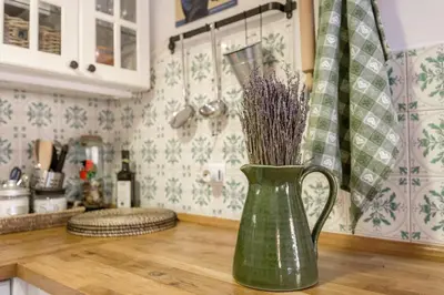 Cucina o angolo cottura di A nest in the heart of Firenze