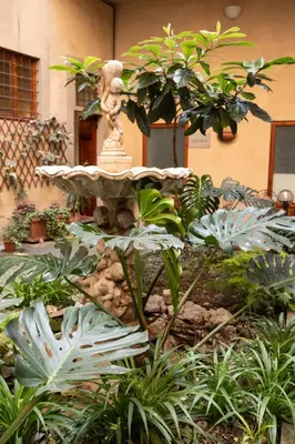 Giardino di Pied-a-terre Cappelle Medicee