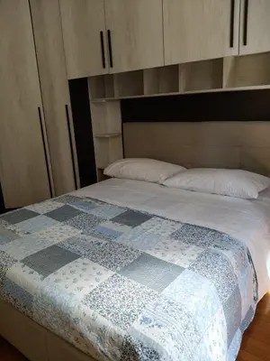 Letto o letti in una camera di Residence Adriana nel cuore di Firenze