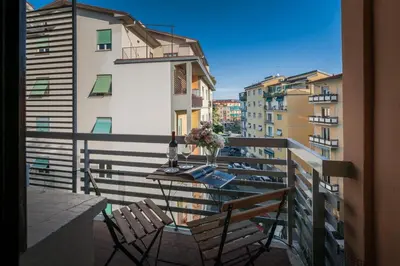 Balcone o terrazza di The Batoni Apartment