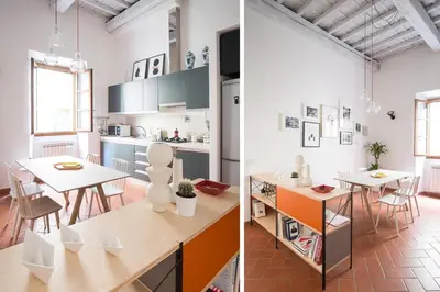 Cucina o angolo cottura di Design Apartment in Central Florence