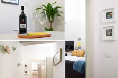 Letto o letti in una camera di Design Apartment in Central Florence