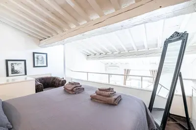Letto o letti in una camera di Florence F&M Via Maggio