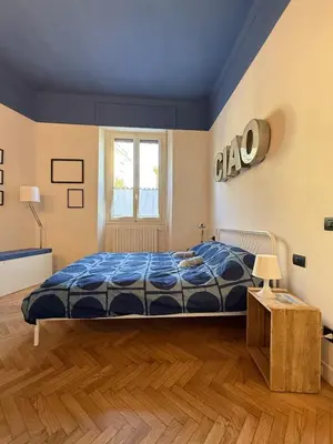 Letto o letti in una camera di Casa di G