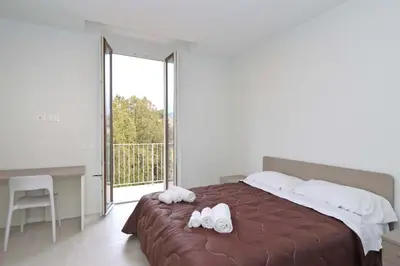 Letto o letti in una camera di Dimora Queen Nella Fortezza