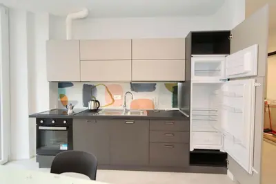 Cucina o angolo cottura di Dimora Queen Nella Fortezza
