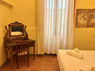 Letto o letti in una camera di Soggiorno Relax Dei Medici