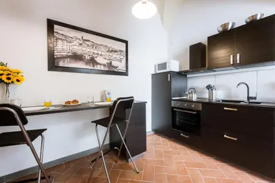 Cucina o angolo cottura di Soggiorno Relax Dei Medici