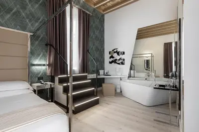 Letto o letti in una camera di LHP River Club