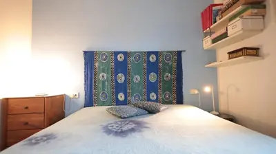 Letto o letti in una camera di Casa di Elsa 20 min by train to Florence