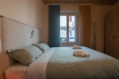 Letto o letti in una camera di Blu's house in Florence