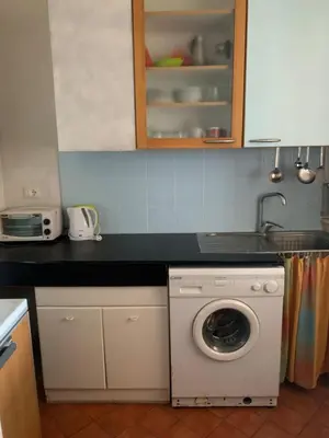 Cucina o angolo cottura di Apartment in villa Il Castellaccio