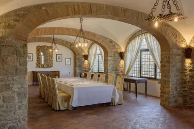 Planimetria di Castello di Montemasso B&B