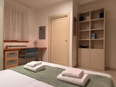 Letto o letti in una camera di La Luna Suite