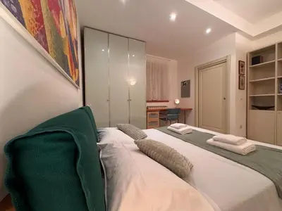 Letto o letti in una camera di La Luna Suite