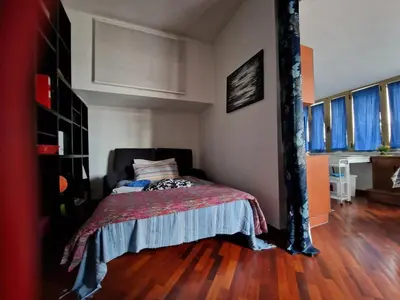 Letto o letti in una camera di Trilly's House is waiting for you! Panoramic Penthouse