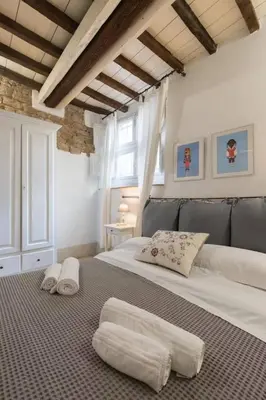 Letto o letti in una camera di Keys of Italy - F2 -1Bedroom Apt by Santa Croce