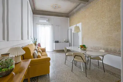Area soggiorno di Apartments Florence - Frescoes Elegance