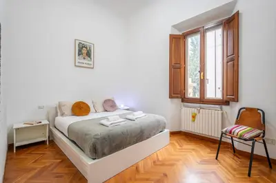 Letto o letti in una camera di Orcagna Apartment