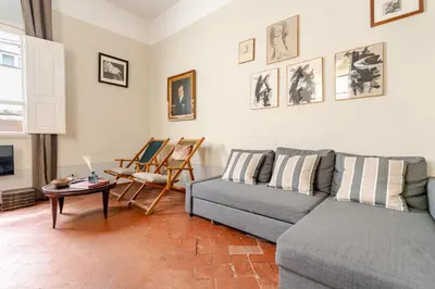 Area soggiorno di Boutique Lungarno Guicciardini