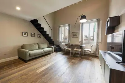 Area soggiorno di Alfani Modern Loft by MMega