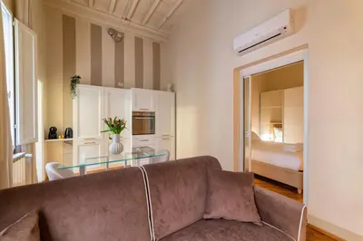 Letto o letti in una camera di LOGGIA 17 Central APT
