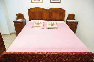 Letto o letti in una camera di Lovely apartment in Florence