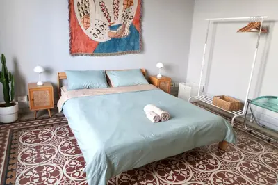 Letto o letti in una camera di Cozy Esthers Room T with Balcony