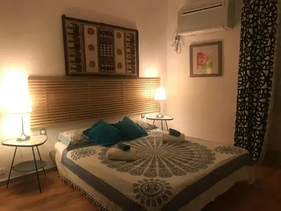 Letto o letti in una camera di Casa Grazia-near SMN station