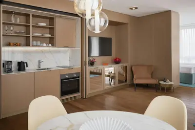 Cucina o angolo cottura di Teatro Luxury Apartments Firenze - Starhotels Collezione