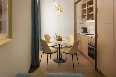 Cucina o angolo cottura di Teatro Luxury Apartments Firenze - Starhotels Collezione