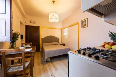 Letto o letti in una camera di Apartments Florence - Ariento Vittoria