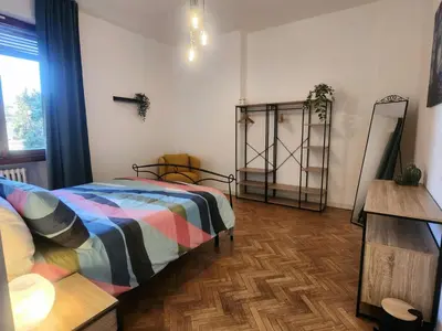 Letto o letti in una camera di Bibi's House