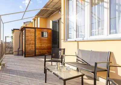 Balcone o terrazza di Gioberti Penthouse