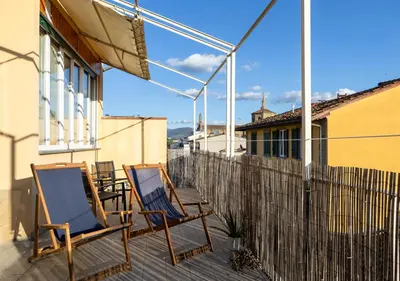 Balcone o terrazza di Gioberti Penthouse